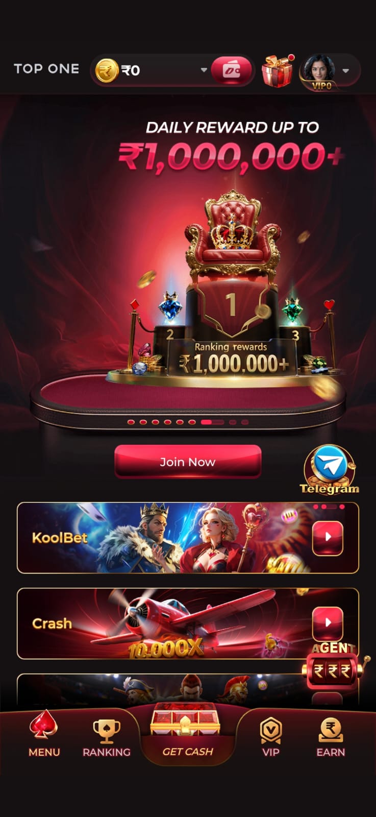 Top One Game homepage showing online gaming interface with secure login, fast gameplay, and user-friendly navigation.